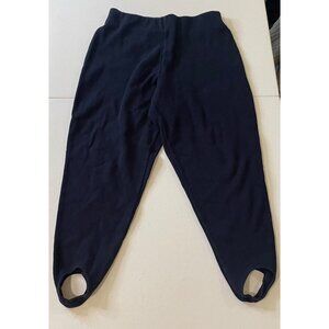 Vtg Casual Corner Womens Stirrup Leggings Size M Short 90s Indie Boho Neutral‎